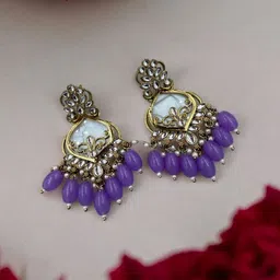 Women Click Geometric Drop Earrings-picture-26