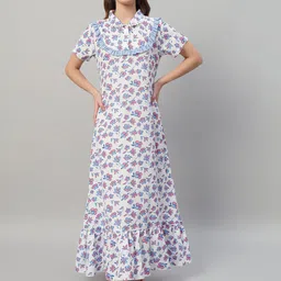 SEPHANI Printed Maxi Nightdress-image-51