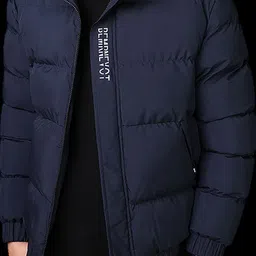 HERE&NOW Men Mock Collar Puffer Jacket image 2