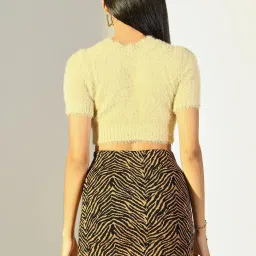 showoffff Showoff Beige Acrylic Regular FitTop image 2