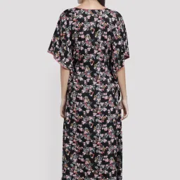 Dusk Attire Black Midnight Garden Kaftan image 2