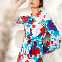 Dusk Attire Multicolor Meraki Co-ord Set image 2