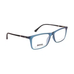 INVU B4803C Blue Full Rim Rectangular Frame image 5