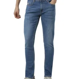 Peter England Blue Slim Fit Jeans-picture-10