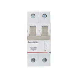 GreatWhite Electric MCB 63 A 2 Pole White 13 W 240/415 Volt AC, 601263MC-picture-46