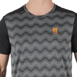 Rock.it Black Printed Regular Fit T-Shirt image 5