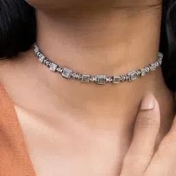 Shaya 92.5 Sterling Silver Eliza Doolittle Necklace for Women-image-56