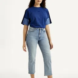 Levi's Light Blue Straight Fit Jeans image 2