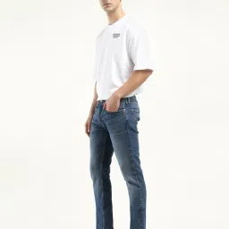 Levi's 512 Indigo Cotton Slim Fit Jeans image 2