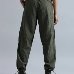 Bene Kleed Olive Relaxed Fit High Rise Joggers image 2