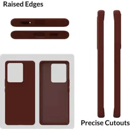 Sprig Back Cover for vivo T2 Pro (Brown) image 4