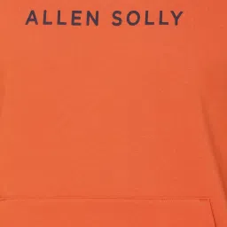Allen Solly Orange Cotton Regular Fit Printed SweatShirt image 4