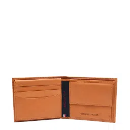 Tommy Hilfiger Spencer Tan & Black Leather Reversible Belt With Wallet for Men image 4