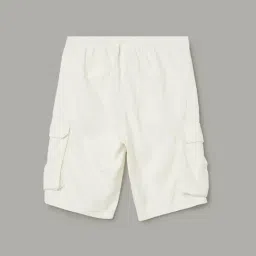 Fame Forever by Lifestyle Boys White Cotton Shorts image 2