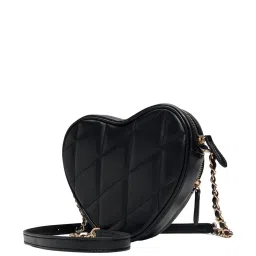 Call It Spring LOVESTRUCKK Black Cross Body Bag image 2