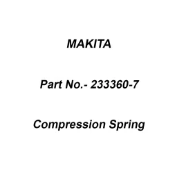 Makita Compression Spring Size 4 for MT951, Part No 233360-7-picture-36