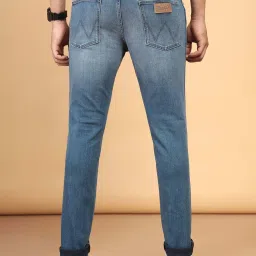 Wrangler Skanders Blue Slim Fit Low Rise Jeans image 2