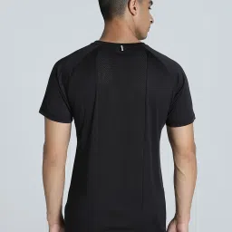 Puma Black & White Slim Fit Logo Printed Sports T-Shirt image 2