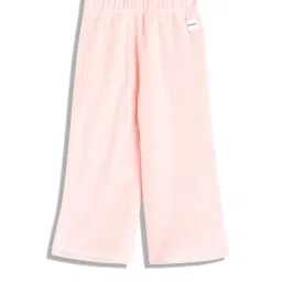 TOMMY HILFIGER Girls Pink Cotton Trackpant image 2
