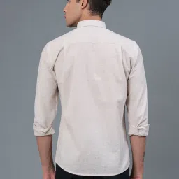 Red Tape Beige Regular Fit Shirt image 2