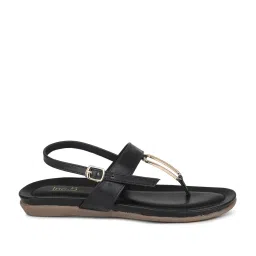 Inc.5 Women's Black Back Strap Sandals image 2