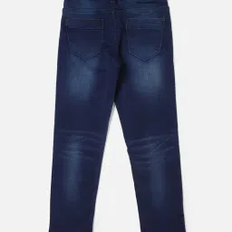 Allen Solly Junior Navy Solid Jeans image 2