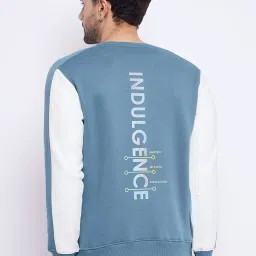 Duke Dark Slate Regular Fit Printed Sweatshirt image 2