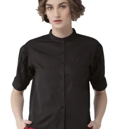 Style Quotient Black Regular Fit Shirt image 1