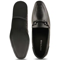 Imperio by Regal Men's Black Formal Loafers image 3