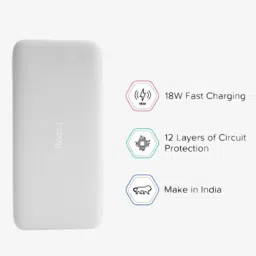 xiaomi Redmi 20000mAh Power Bank (PB200LZM, White) image 3