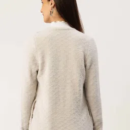 Apsley Beige Embroidered Cardigan image 2