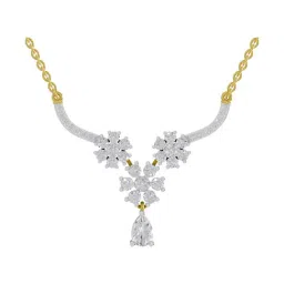 Sparkles Lab Grown Diamond 14k (585) Yellow Gold Necklace for Women-picture-33