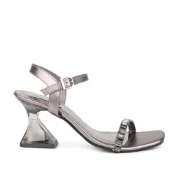 Inc.5 Women's Pewter Ankle Strap Sandals image 2