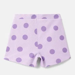 United Colors of Benetton Kids Purple Printed Shorts image 2