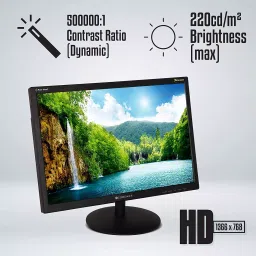 Zebronics Zebster 18.5 inch LED Monitor with HDMI ZEB-V19HD image 5