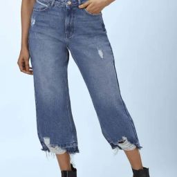 SF Jeans by Pantaloons Blue Cotton High Rise Jeans-picture-12