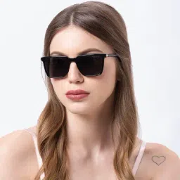 Shisen Fox Pink Gradient Square Unisex Sunglasses image 5