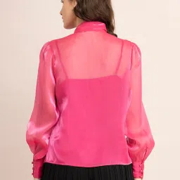 Fablestreet Pink Regular Fit Top image 2