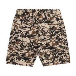 lil tomatoes Li'l Tomatoes Kids Beige Camouflage Shorts image 1