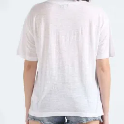 Tommy Hilfiger Optic White Relaxed Fit T-Shirt image 2