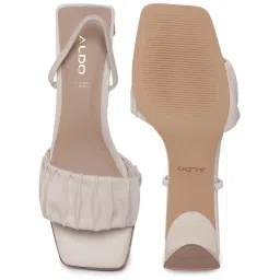 Aldo Women's Off White Sling Back Sandals image 3