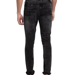 Spykar Black Cotton Regular Fit Jeans image 2