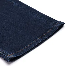 Louis Philippe Jeans Men Regular Fit Mid-Rise Light Fade Stretchable Jeans image 3