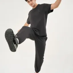 Dcyphr Black Cotton Regular Fit Joggers image 5