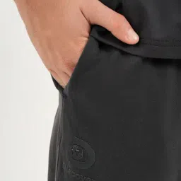 Dcyphr Black Cotton Regular Fit Joggers image 4