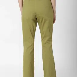 Forever 21 Olive Bootcut Trousers image 2