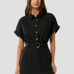 Forever New Bree Utility Mini Dress-image-57