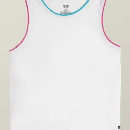 XY Life Kids Multicolor Relaxed Fit Tank Top (Pack of 5) image 4