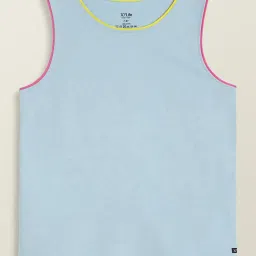 XY Life Kids Multicolor Relaxed Fit Tank Top (Pack of 5) image 5