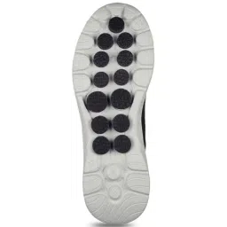 Skechers Men's GO WALK 6 - COMPETE Black Grey Walking Shoes image 5